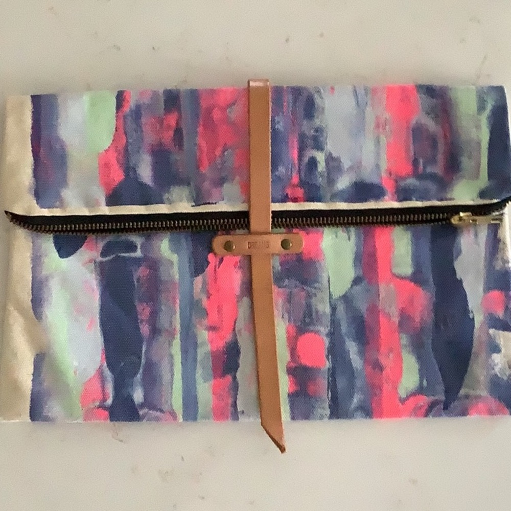 Colorful Abstract Clutch